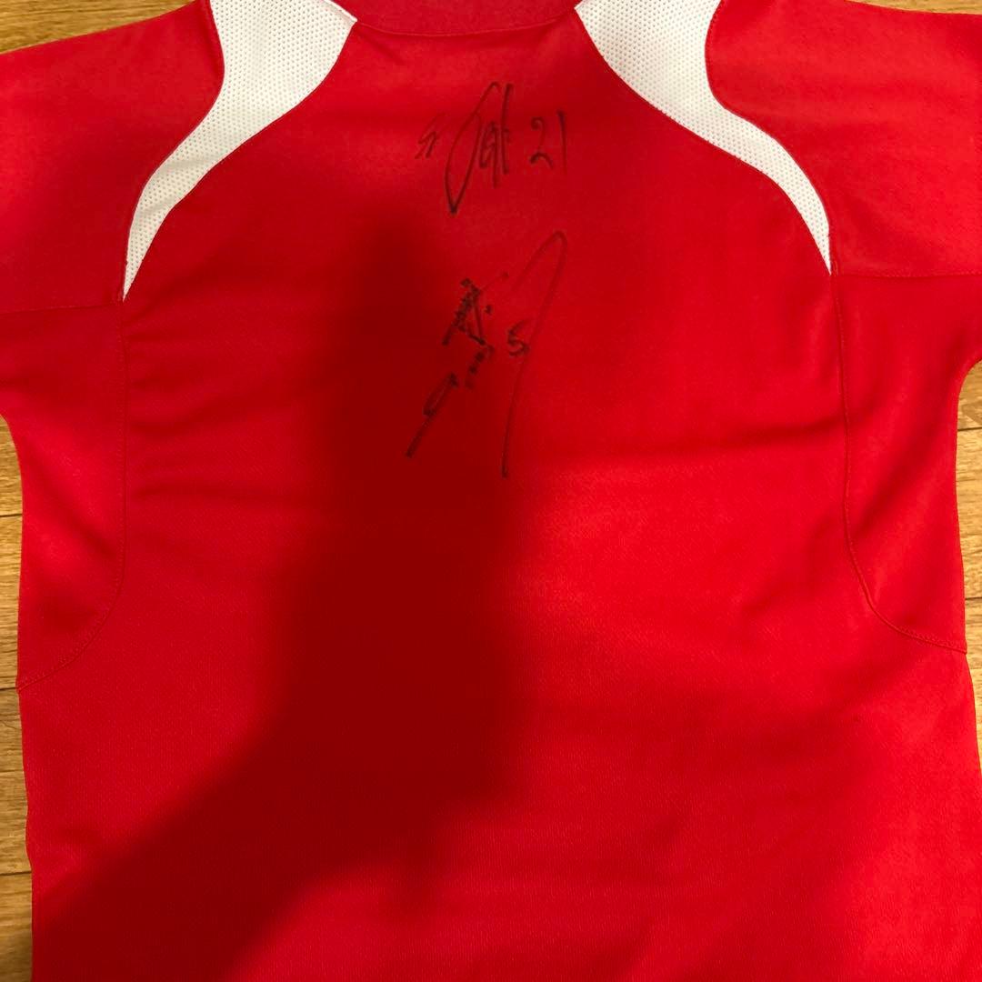 URAWA REDS西川選手と槙野選手の サイン入りサッカーシャツ限定品