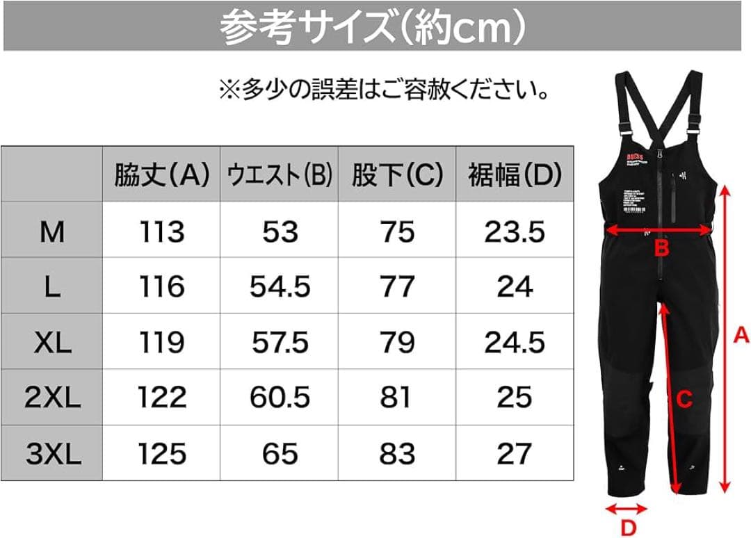 ドレス dressサロペットパンツパッド付 M 黒 使用3回 完売品 釣り