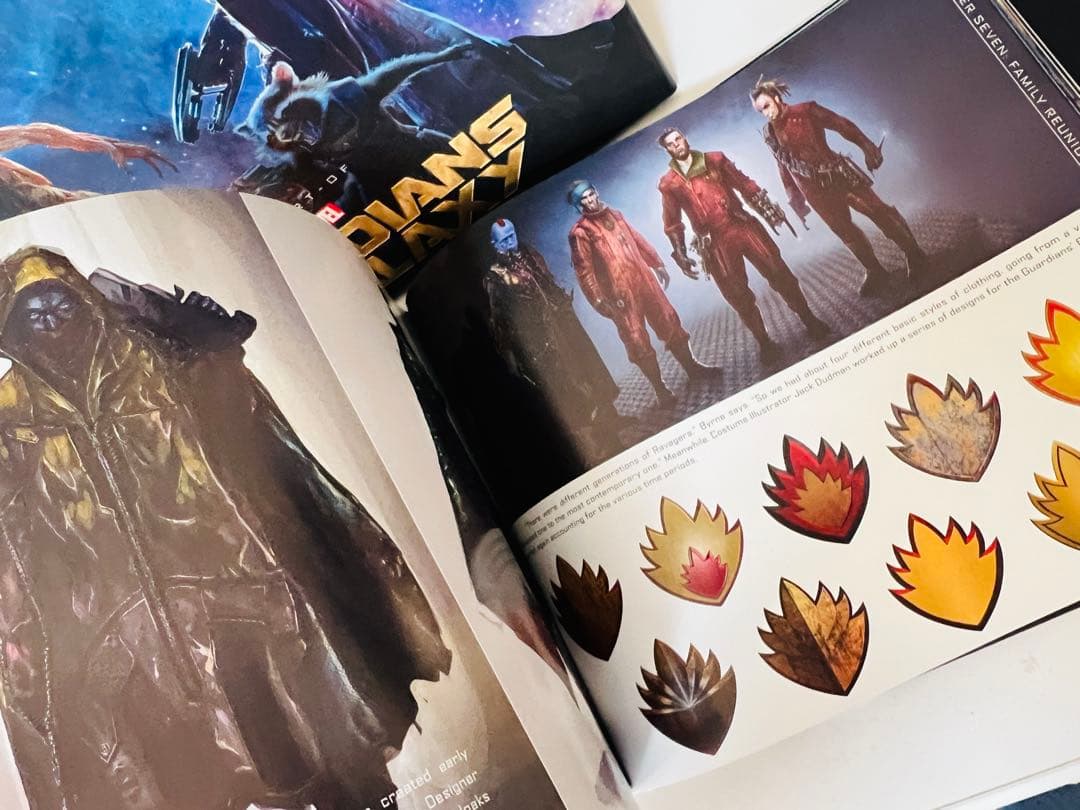 MARVEL ガーディアンズ オブ ギャラクシー 設定資料集