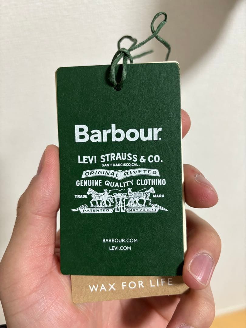 Levi’s Barbour Type2 ワックス トラッカー ジャケット S