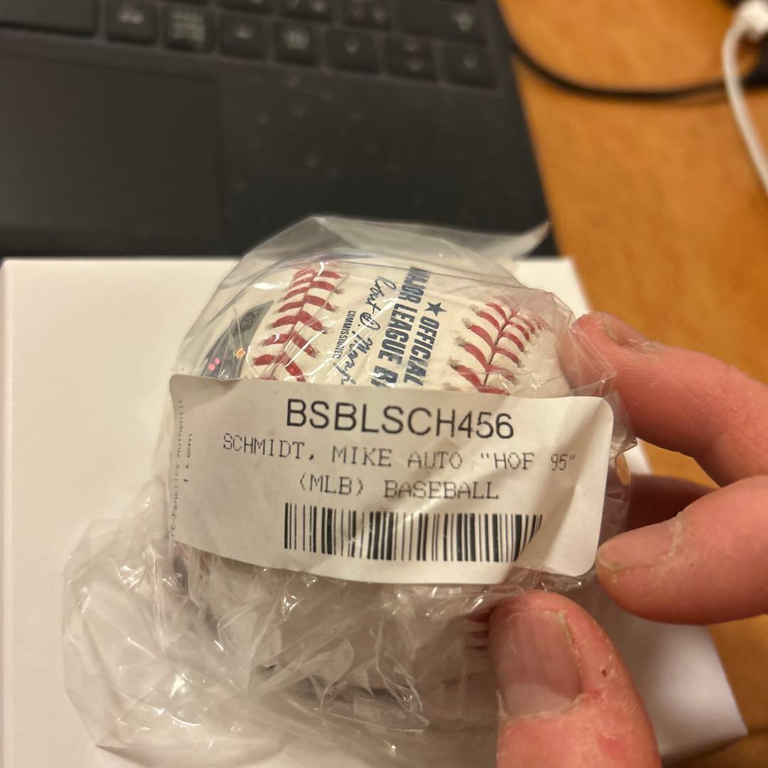 MLB マイク・シュミット(フィリーズ殿堂入り3B)直筆サイン入りボール