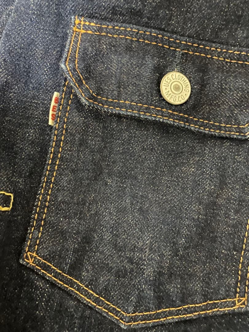 名品 レア UES ウエス デニムジャケット Gジャン リーバイス