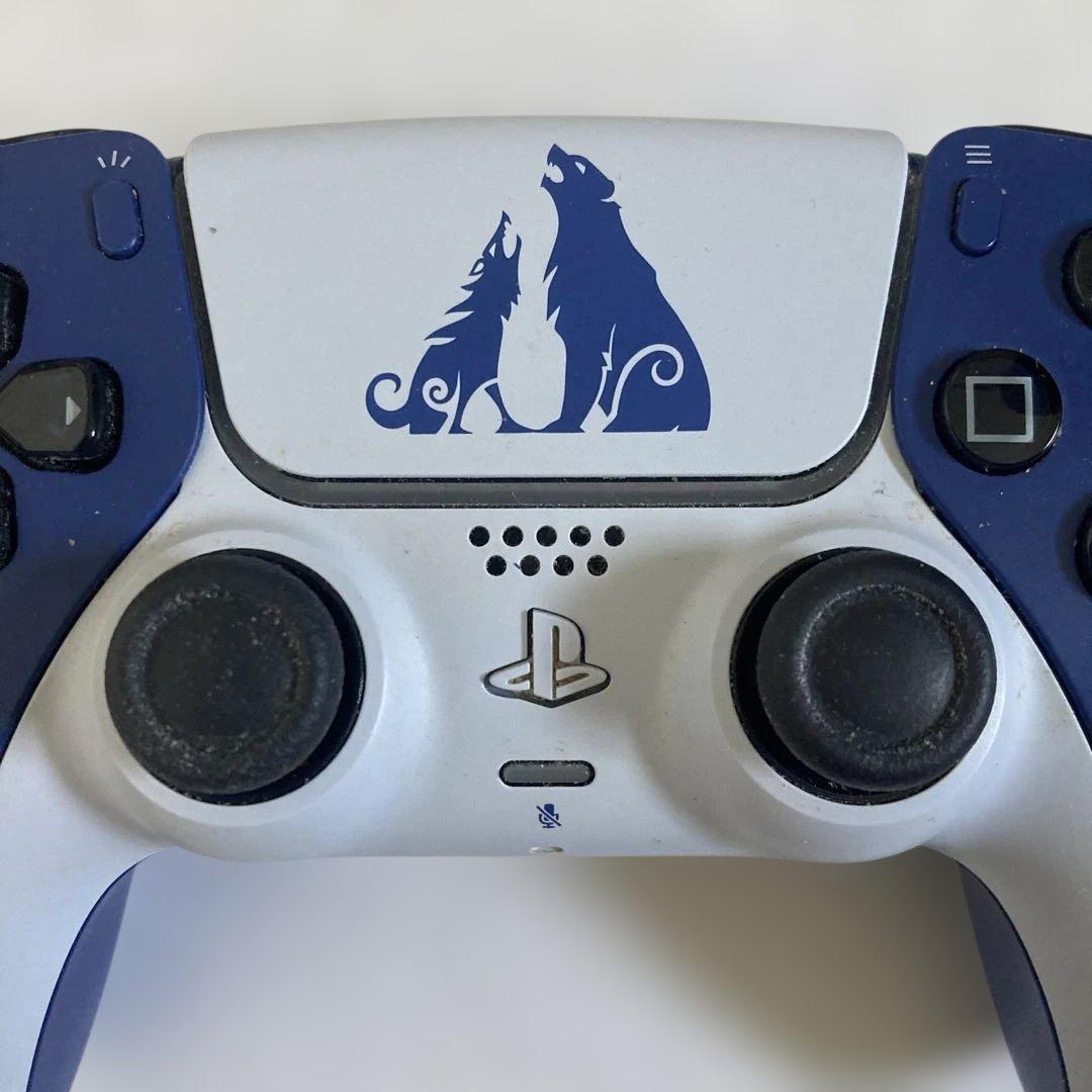 PS5 DualSense ワイヤレスコントローラー ゴッド・オブ・ウォー ラ…
