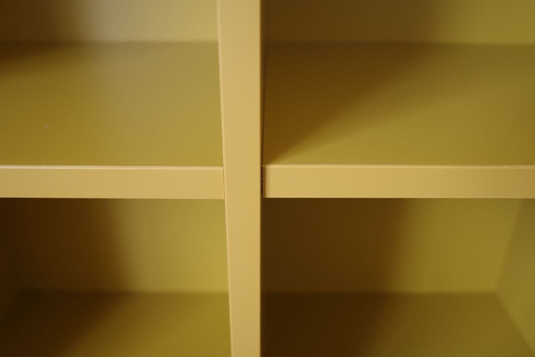 【美品 直接引渡可】IKEA 本棚エーケト イエロー