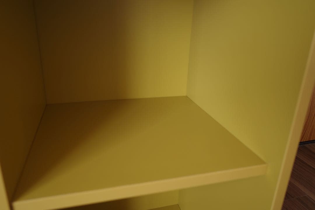 【美品 直接引渡可】IKEA 本棚エーケト イエロー