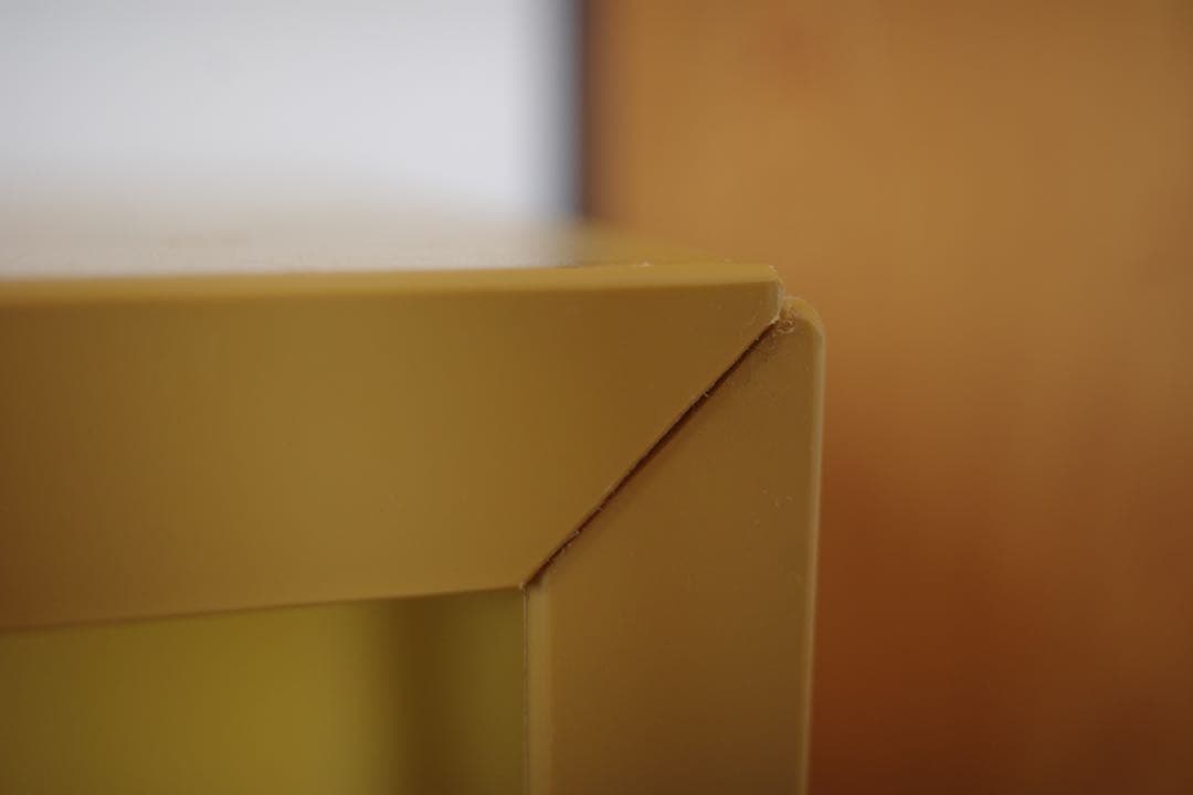【美品 直接引渡可】IKEA 本棚エーケト イエロー