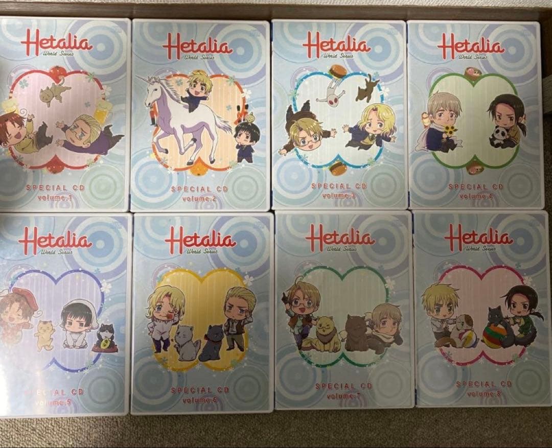 ヘタリア　アニメイト限定版スペシャルCD セット