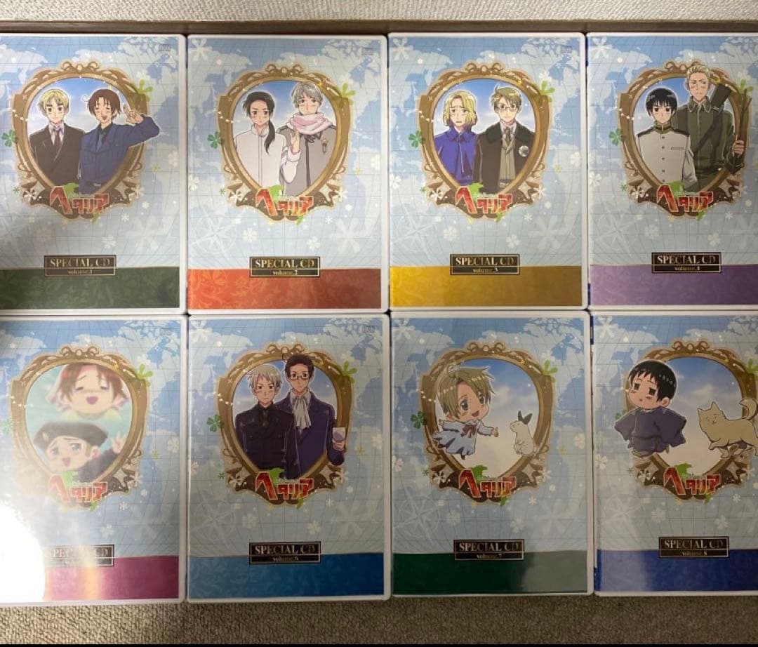 ヘタリア　アニメイト限定版スペシャルCD セット