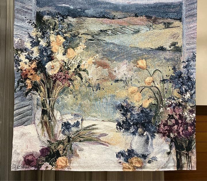 Tuscany Floral ゴブラン織　壁掛け　USA