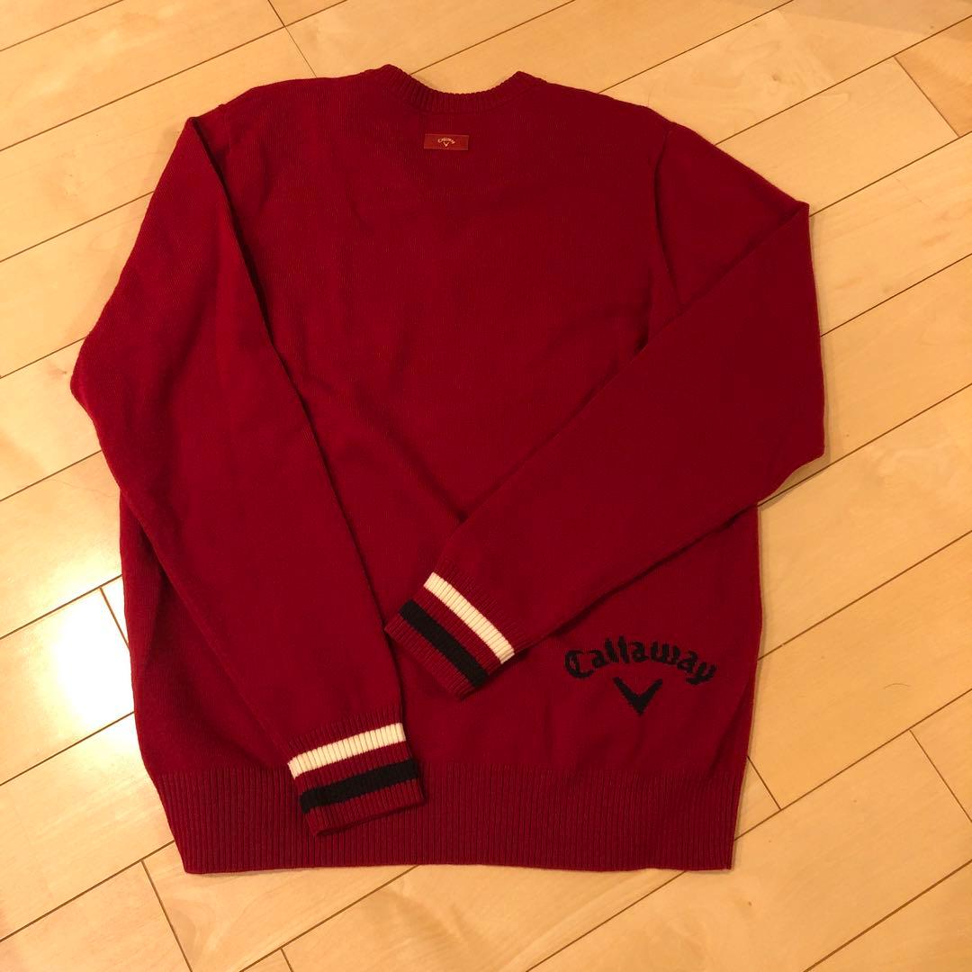 お値下げ！美品　Callaway メンズセーター　ニット　LL