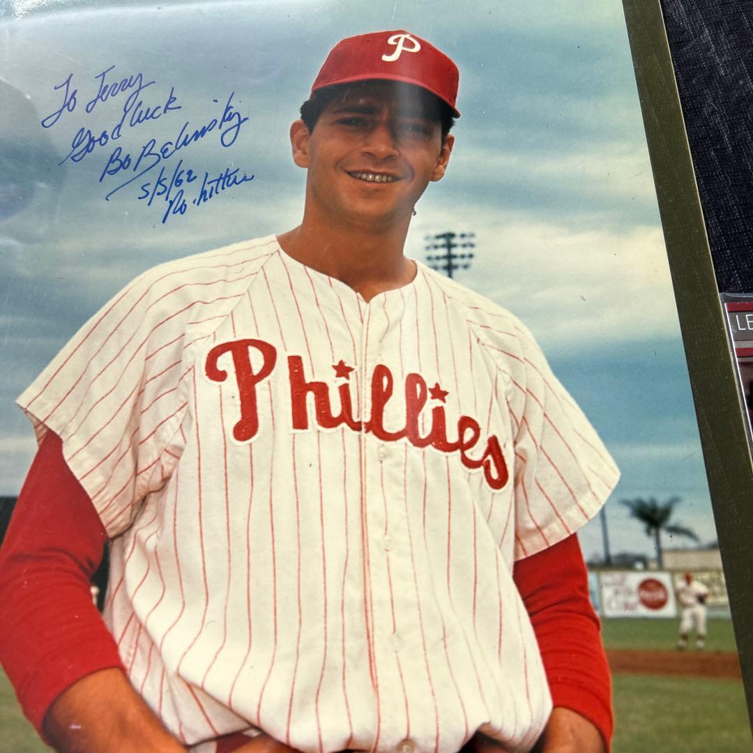 MLB  ボーベリンスキー　直筆サイン入りフォト　フィラデルフィアフィリーズ