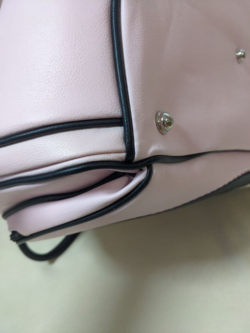 美品　M-U SPORTS ピンク ボストンバッグ ゴルフバック