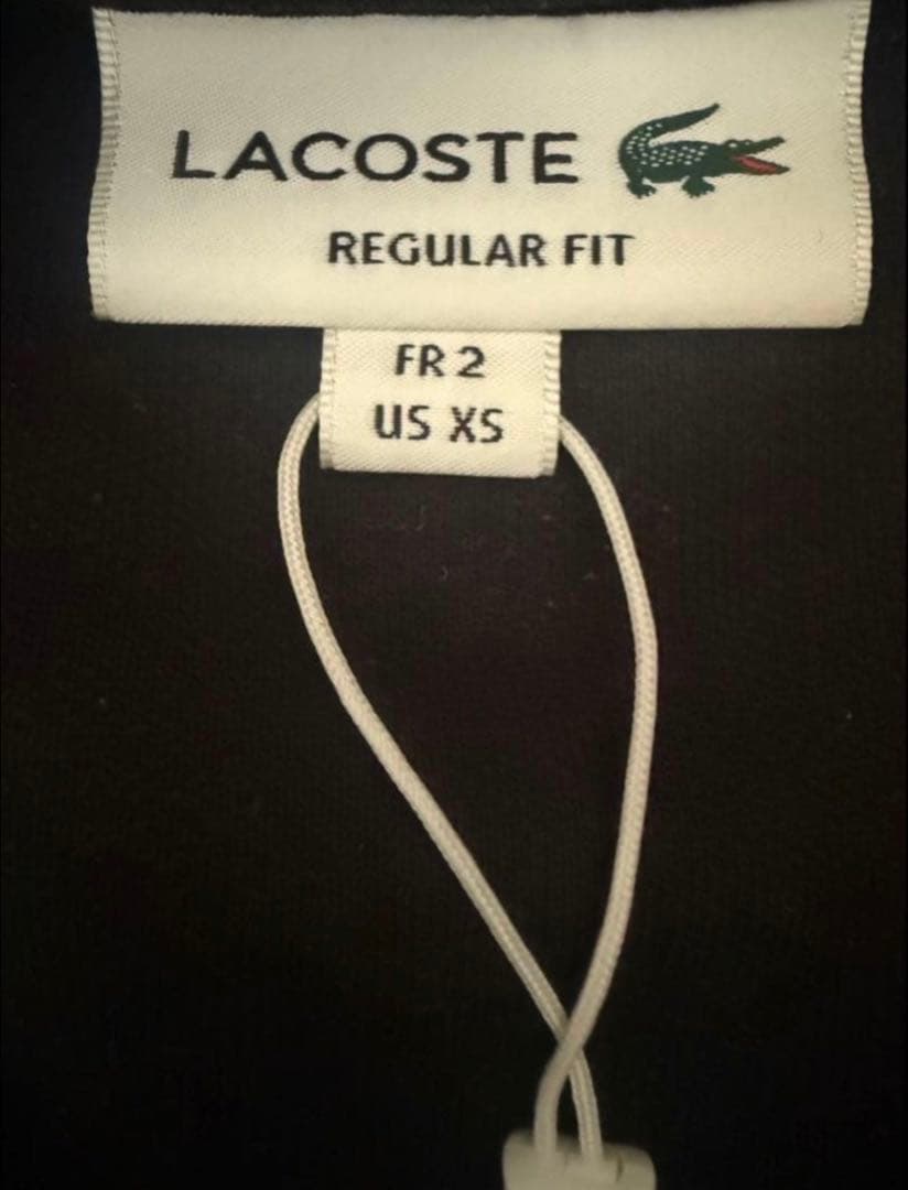 LACOSTE ジオメトリックパターン トラックジャケット US XS