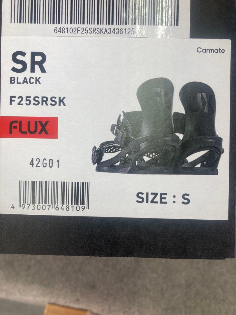 FLUX F25SRSK ブラック ビンディング S