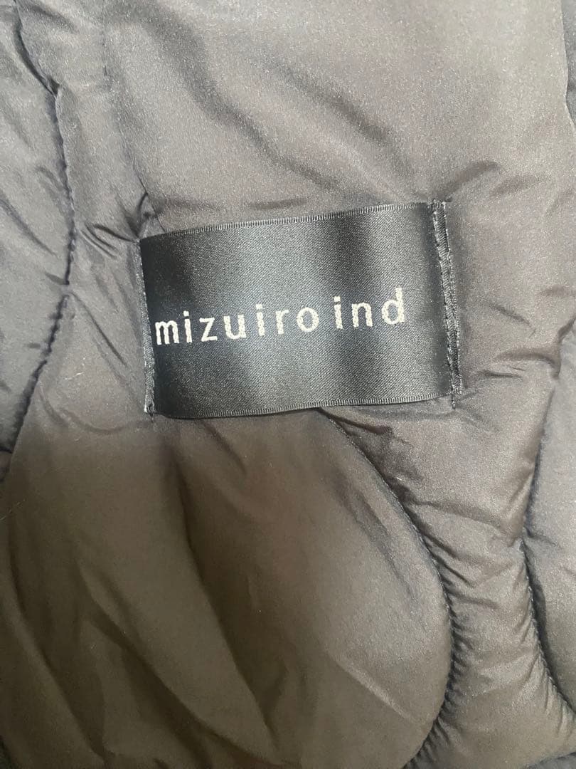 mizuiro ind ブラックノースリーブワンピース