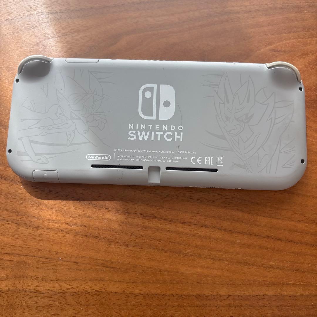 Switch lite （ザシアン ザマゼンタ）箱なし、本体とACアダプターのみ