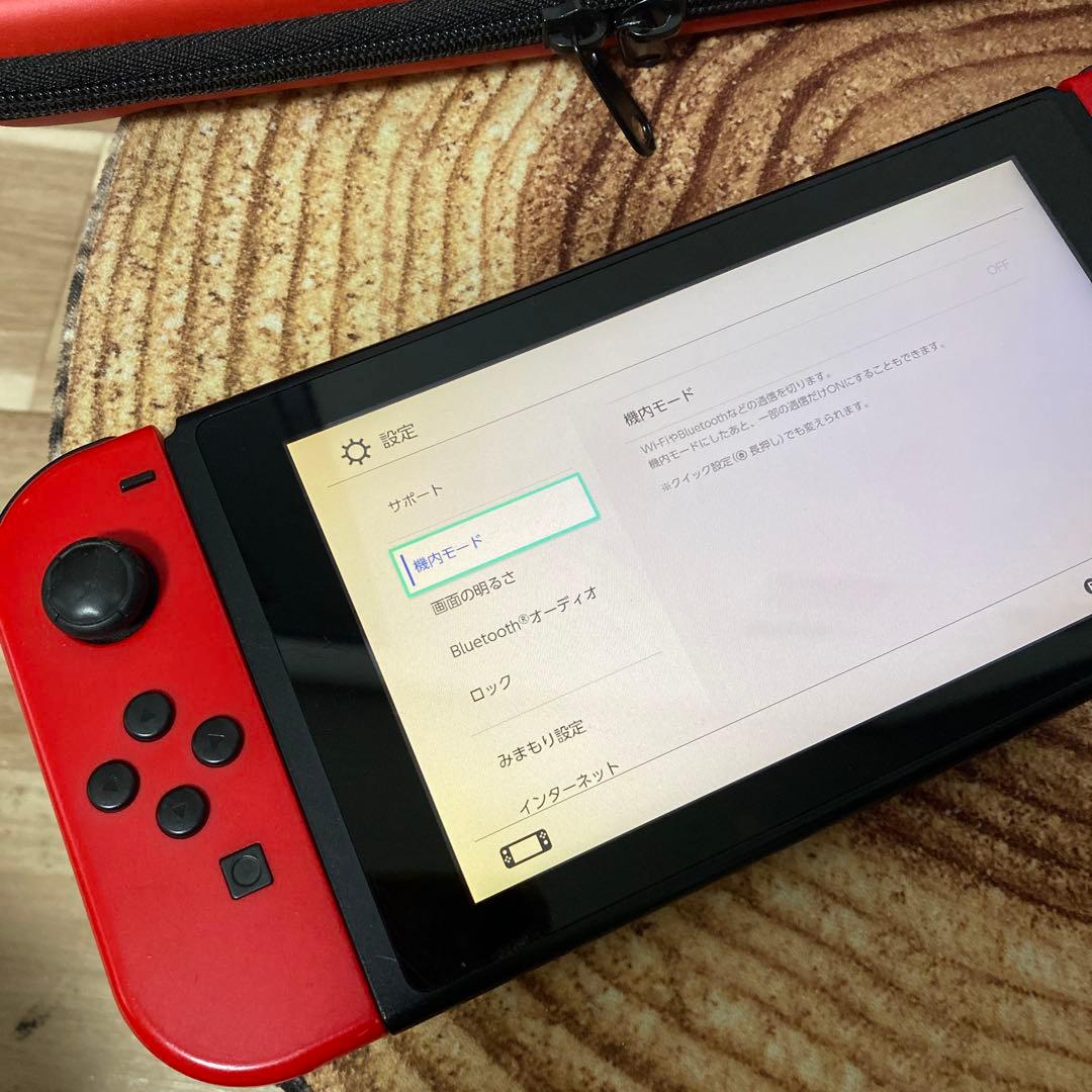 Nintendo Switch ニンテンドースイッチ本体RED 箱無し