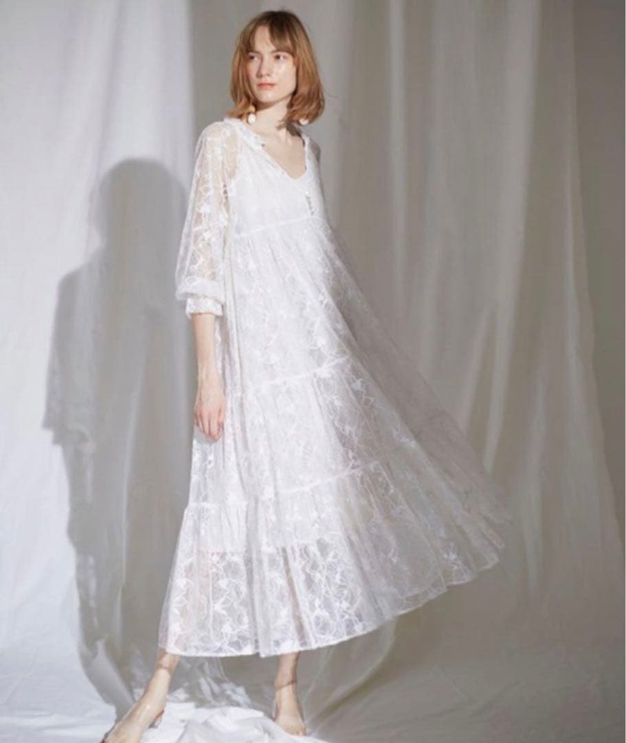 LADYMADE 　レースワンピース　ウェディングフォト　マタニティフォト