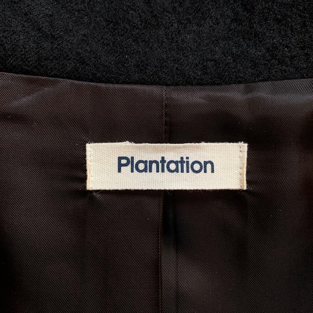 【美品】　Plantation プランテーション　ジャケット　ウール　黒　M