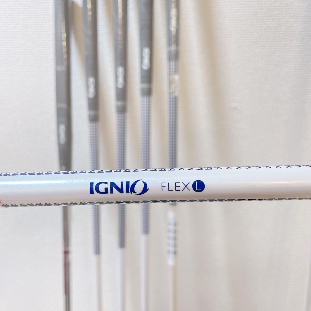 【ほぼ未使用】IGNIO イグニオ　レディース　クラブセット　キャディバッグ付き