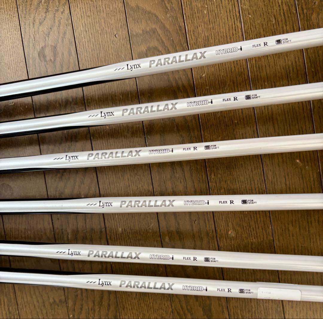 Lynx PARALLAX HYBRID iron リンクス 5-Pセット