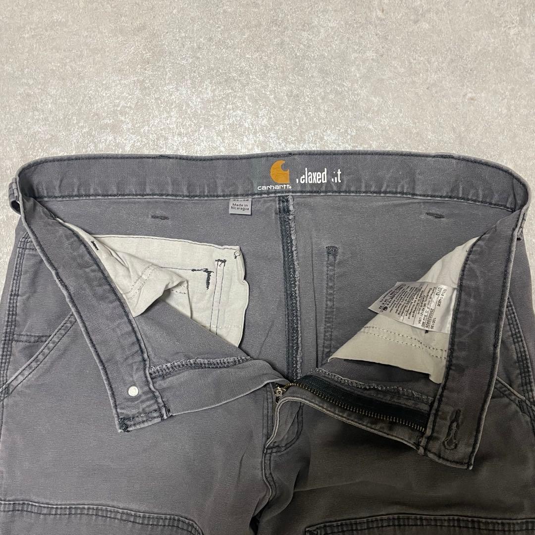 Carhartt カーハート ダブルニー ワークパンツ34×32 ダック古着
