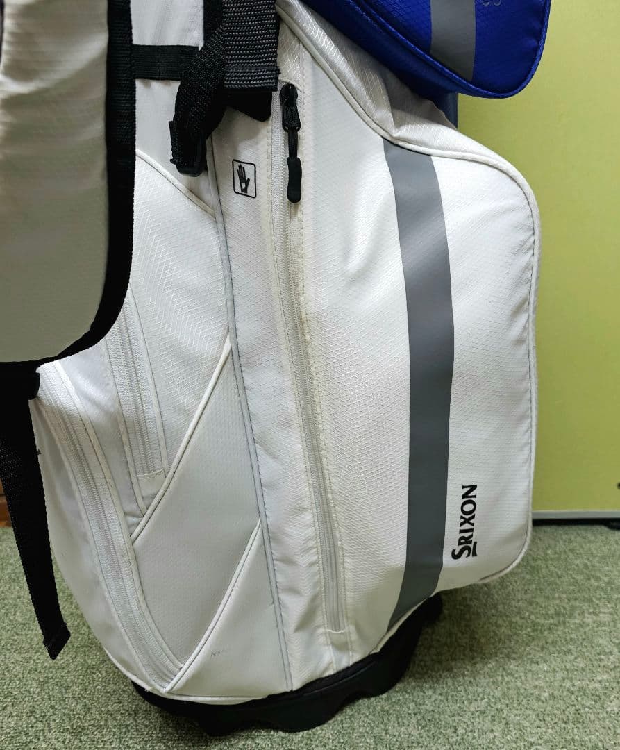 Srixon スタンドキャディバッグ ブルーホワイト