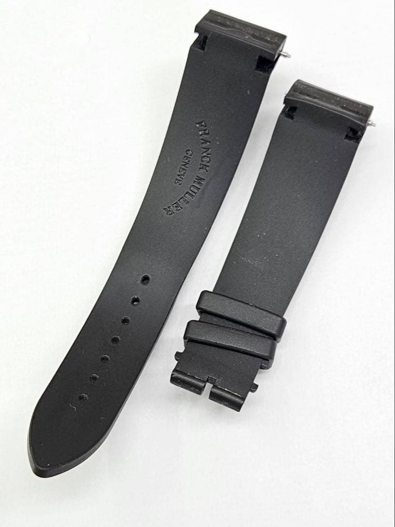 フランクミュラー コンキスタドール 8005ラバーベルト ブラック 純正品