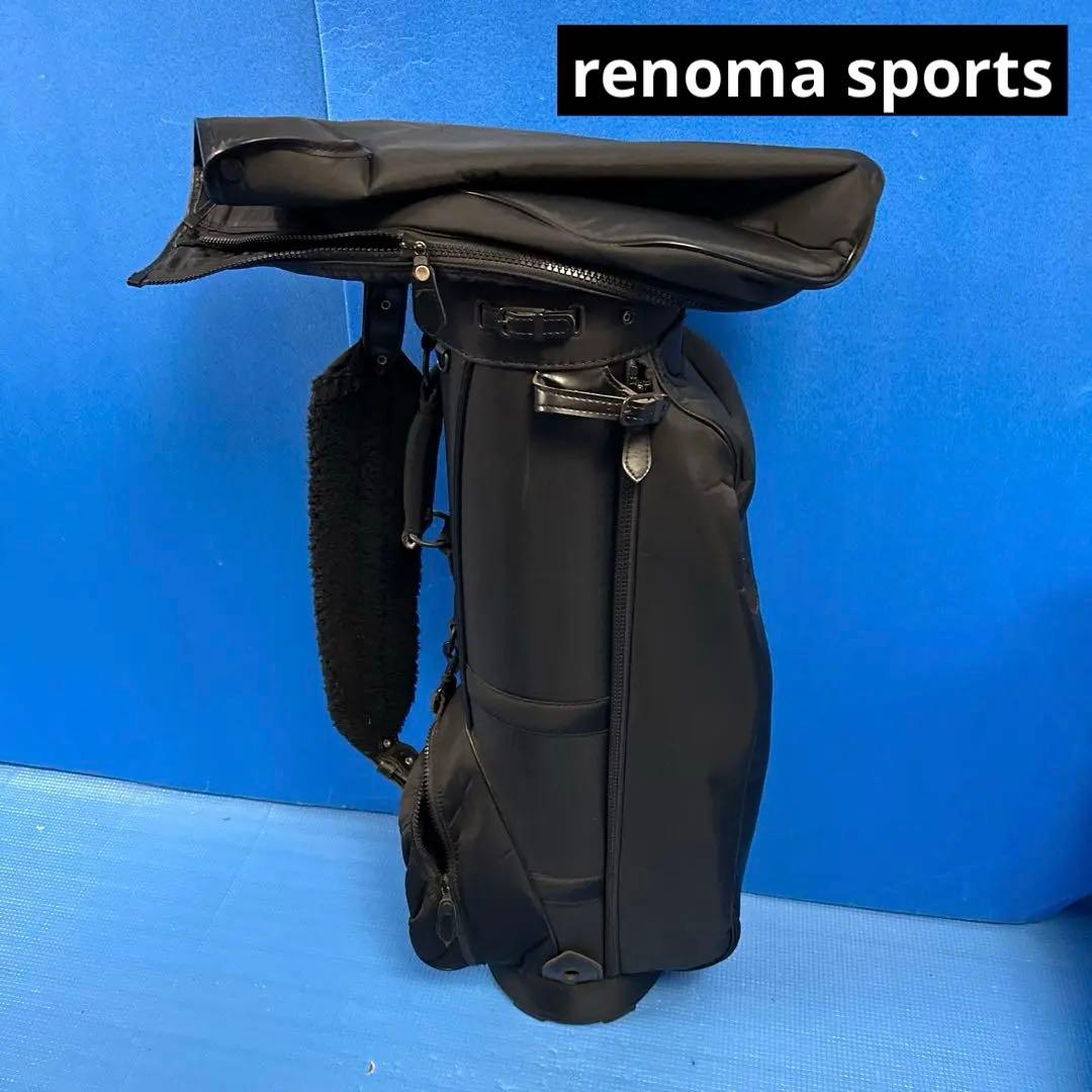 renoma sports ブラックキャディバッグ