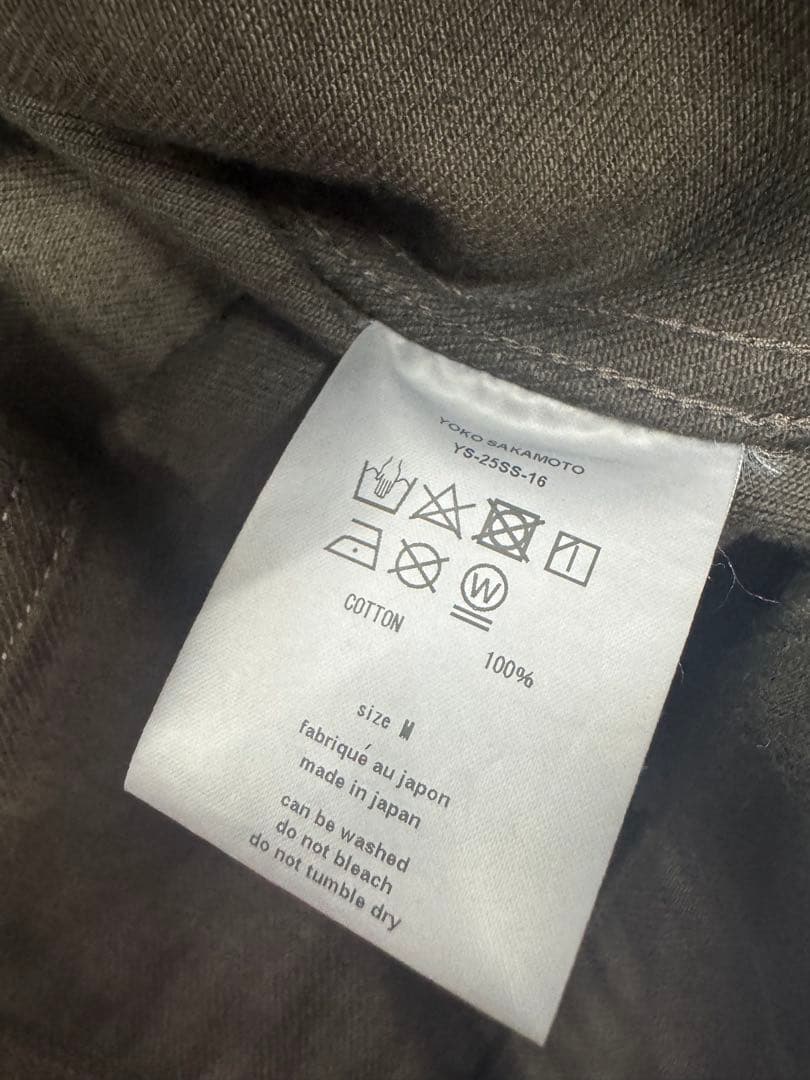 b*＠様 YOKO SAKAMOTO Pleats Blouse KAKISHI
