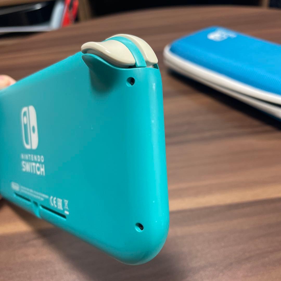 Nintendo Switch Lite ターコイズ 本体　ケースおまけ付
