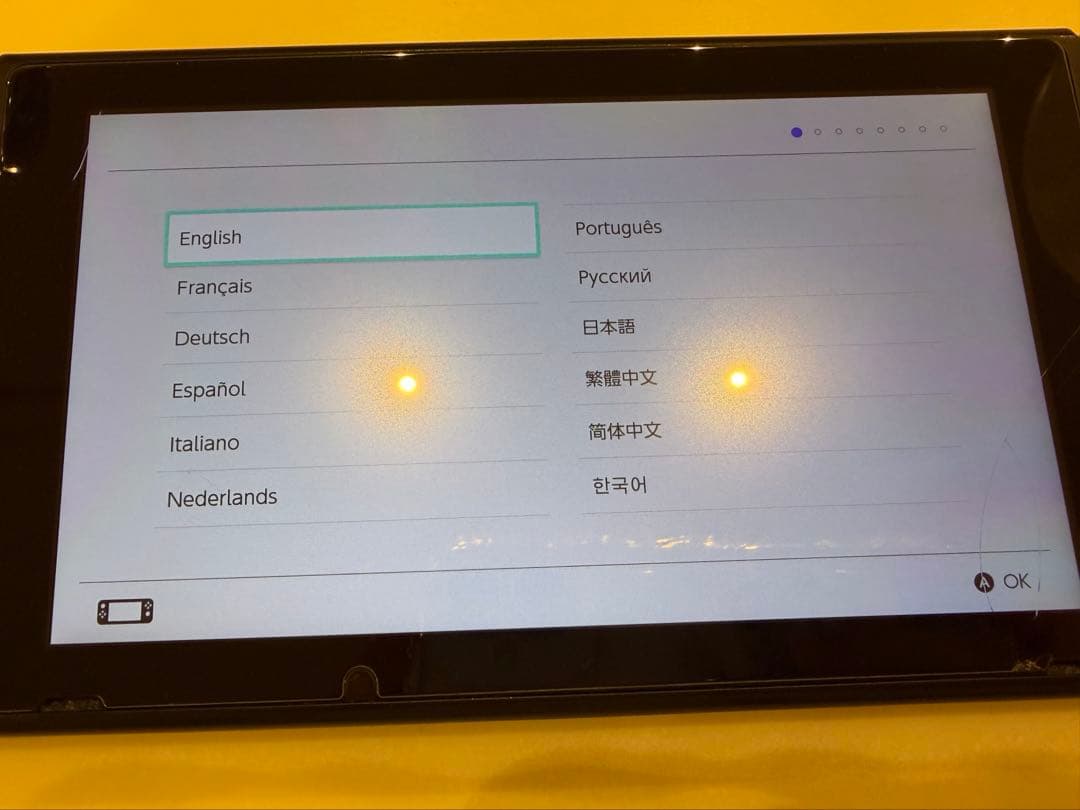 Nintendo Switch 本体 ブラック　あつ森　ジャンク　膨張　本体のみ