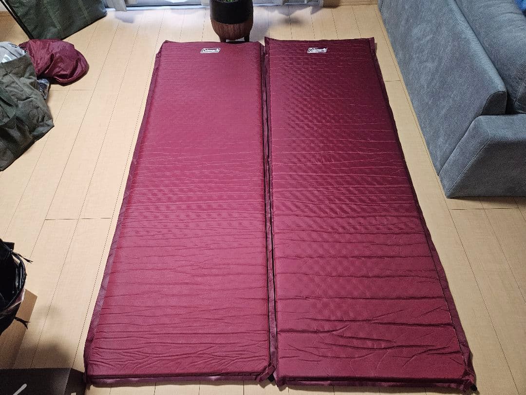 Coleman インフレーターマット 2枚セット キャンプマット