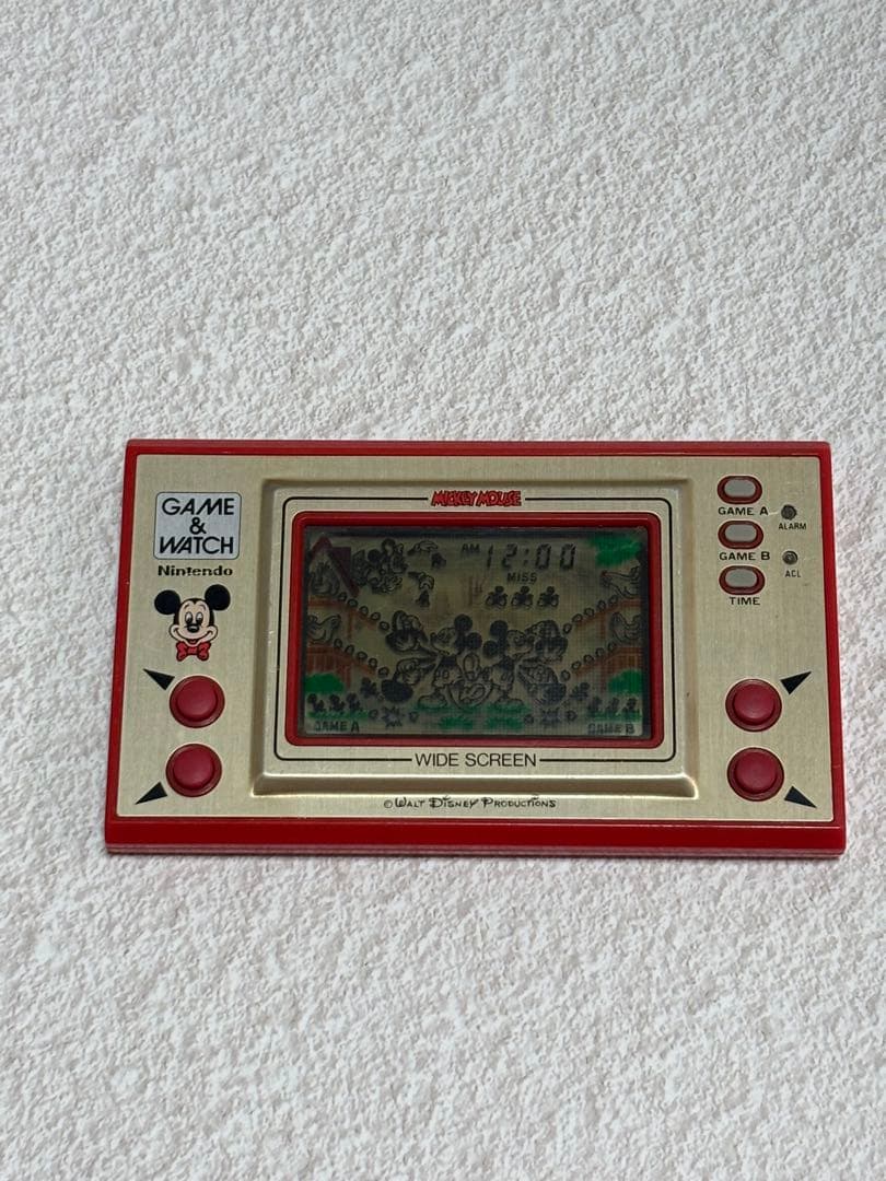 任天堂 ゲームウォッチミッキーマウス