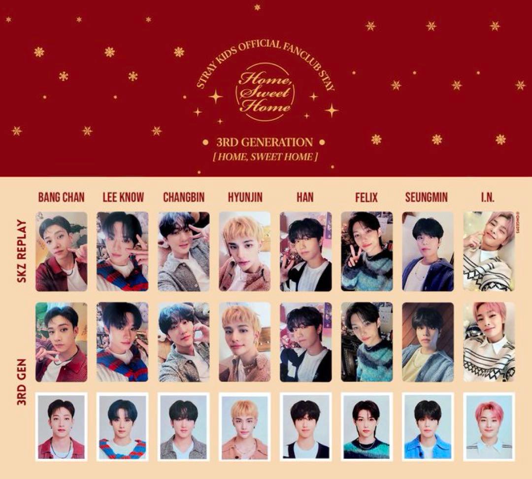 stray kids STAY 3期 ウェルカムキット 【抜け無し】 トレカ