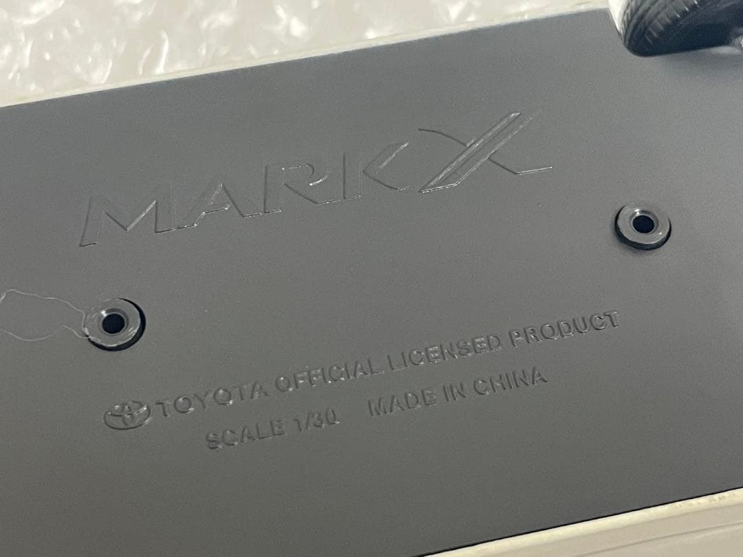 1/30 トヨタ マークX 250G 中期 カラーサンプル　非売品 ホワイト
