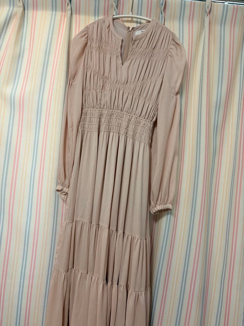 s*︎様 herlipto Back Ribbon Tiered Satin D