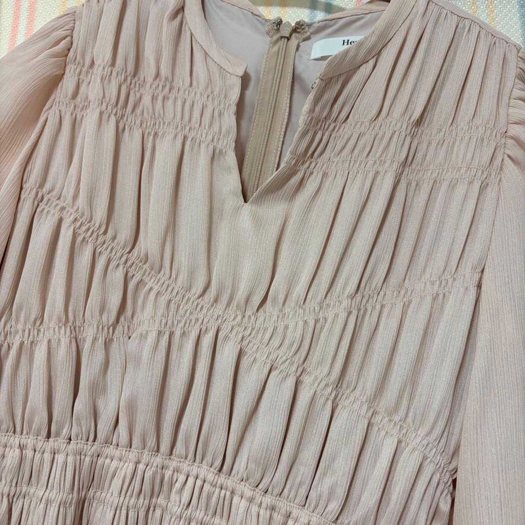 s*︎様 herlipto Back Ribbon Tiered Satin D