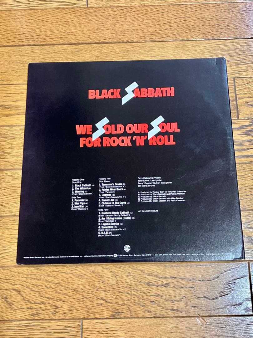 BLACK SABBATH レコード【特価】中古