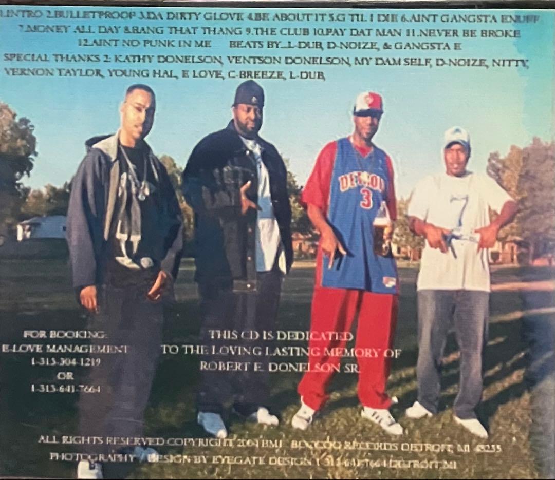 洋楽 G-RAP GANGSTA E - DA DIRTY GLOVE