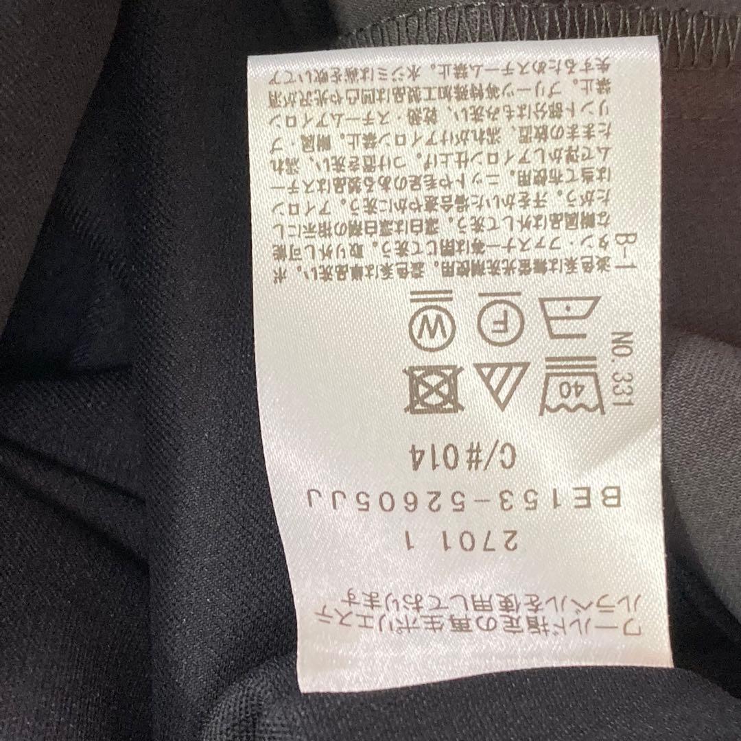 極美品　セレモニーワンピース　アシメネックワンピース　untitled 50