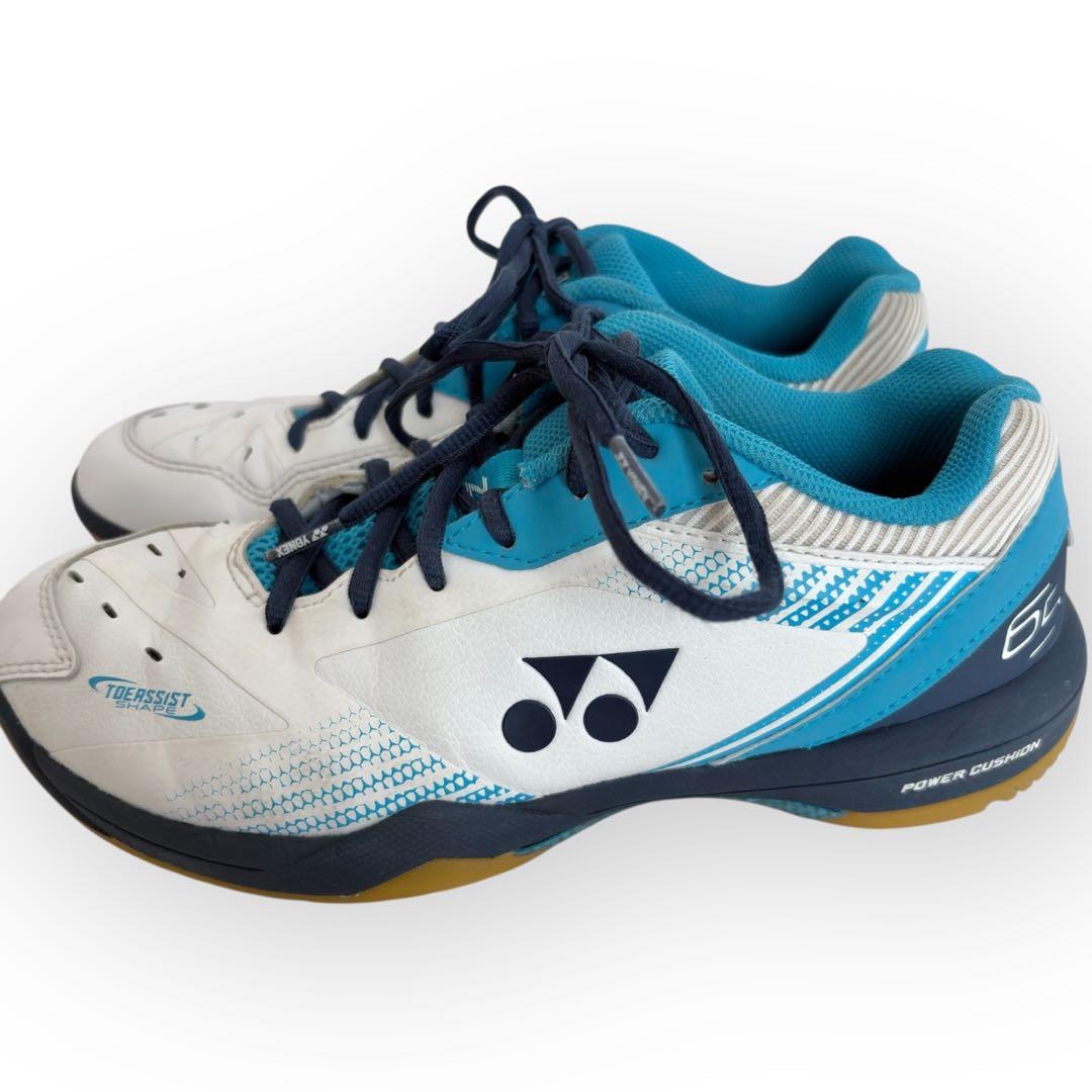 YONEX ヨネックス バドミントン 65z パワークッションホワイト 25.5