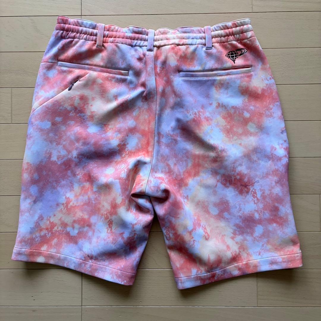 BEAMS GOLF ビームスゴルフ タイダイ ダンボールニット 上下セット L