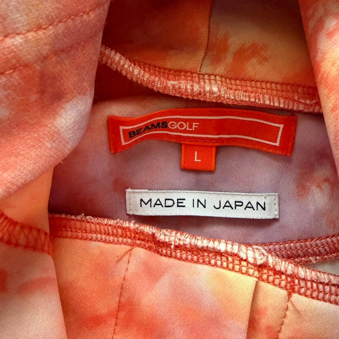 BEAMS GOLF ビームスゴルフ タイダイ ダンボールニット 上下セット L