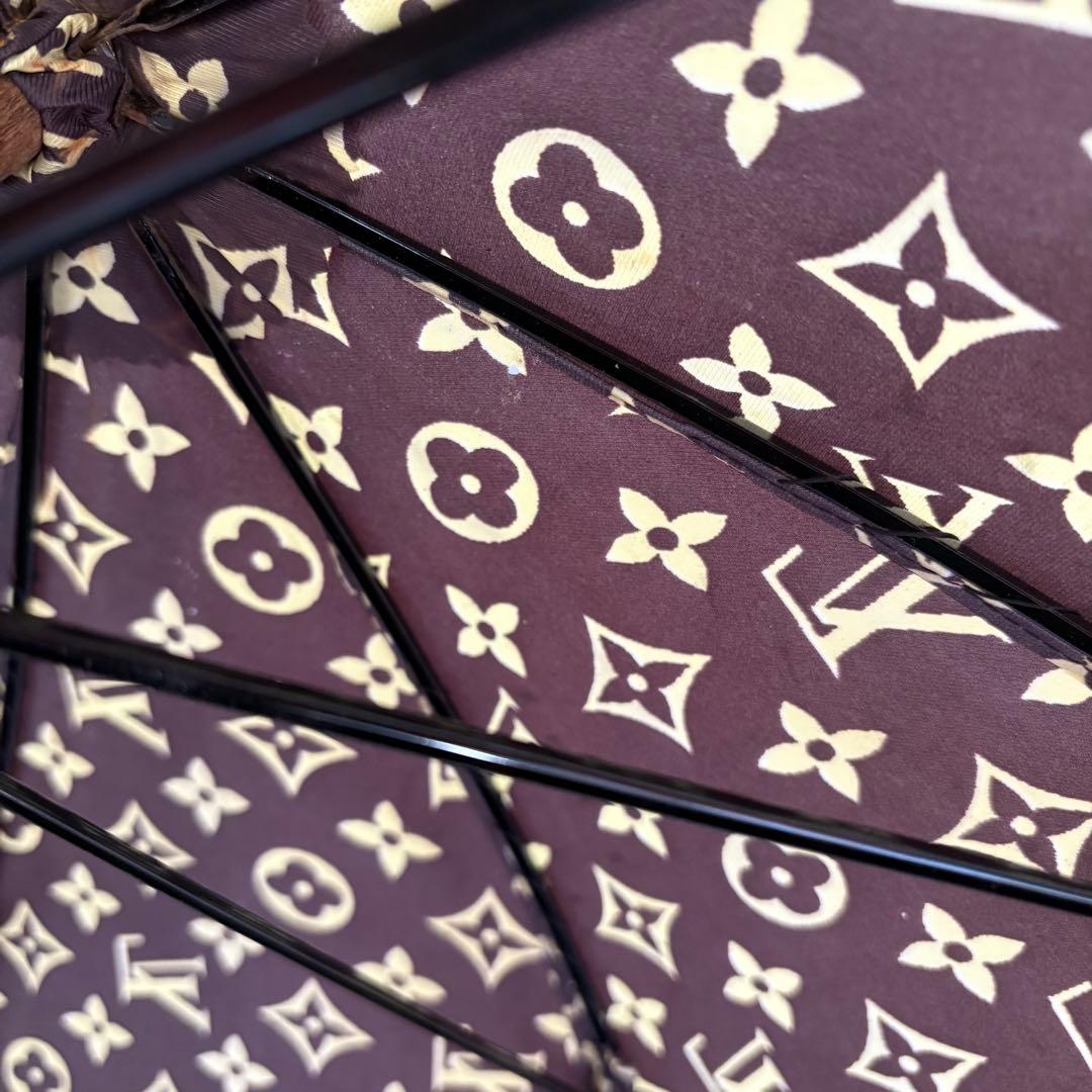 LOUIS VUITTON ルイヴィトン 傘 長傘 モノグラム ブラウン