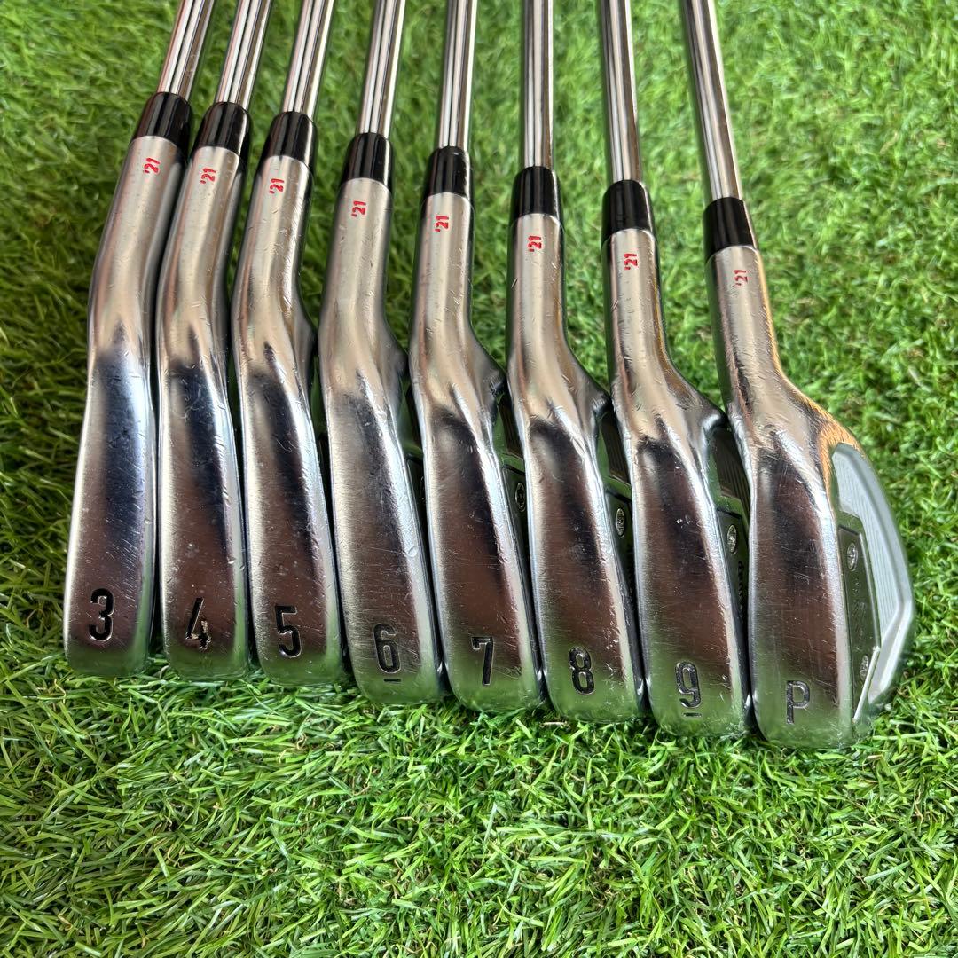 【高安定性】キャロウェイ X FORGED CB 2021 8本 アイアンセット
