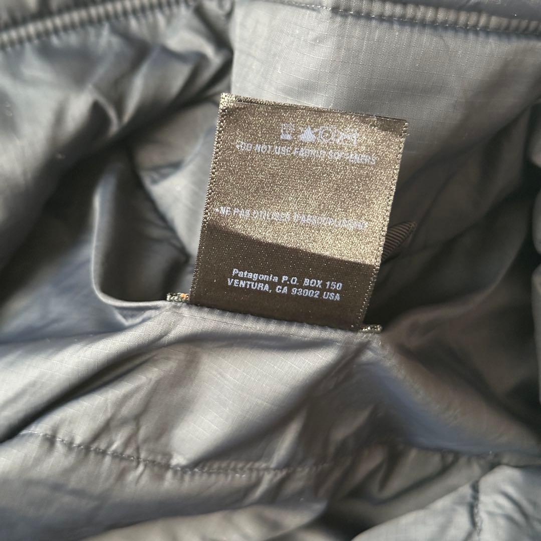Patagonia パフボール ダウンベスト ブラック 企業ロゴ Mサイズ 希少