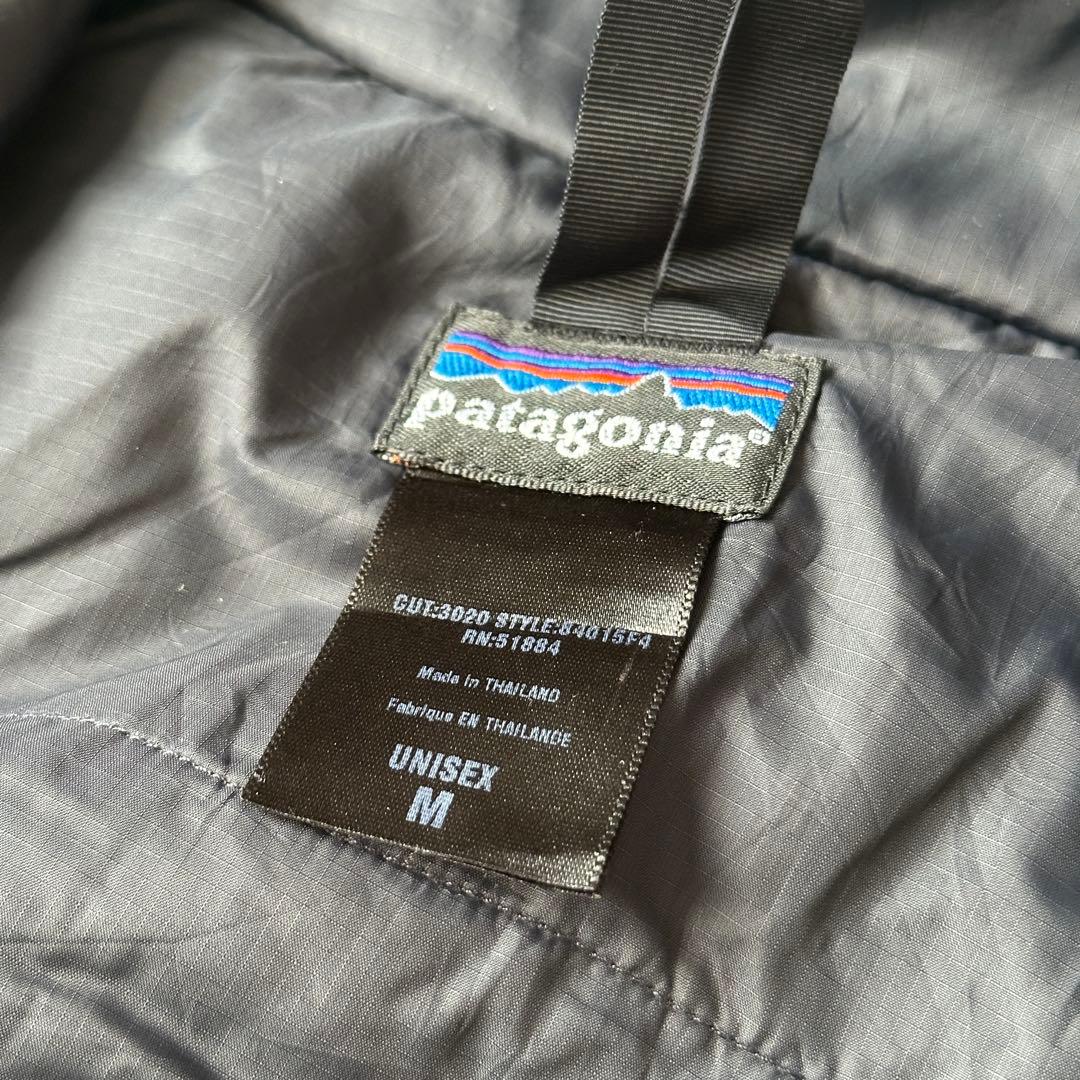 Patagonia パフボール ダウンベスト ブラック 企業ロゴ Mサイズ 希少