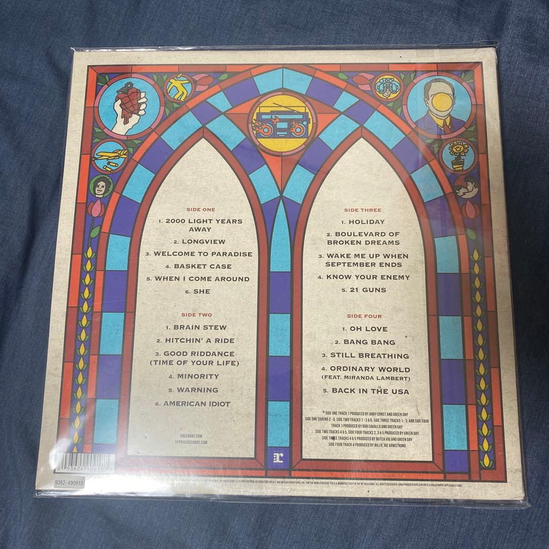 GREEN DAY GREATEST HITS GOD'S レコード