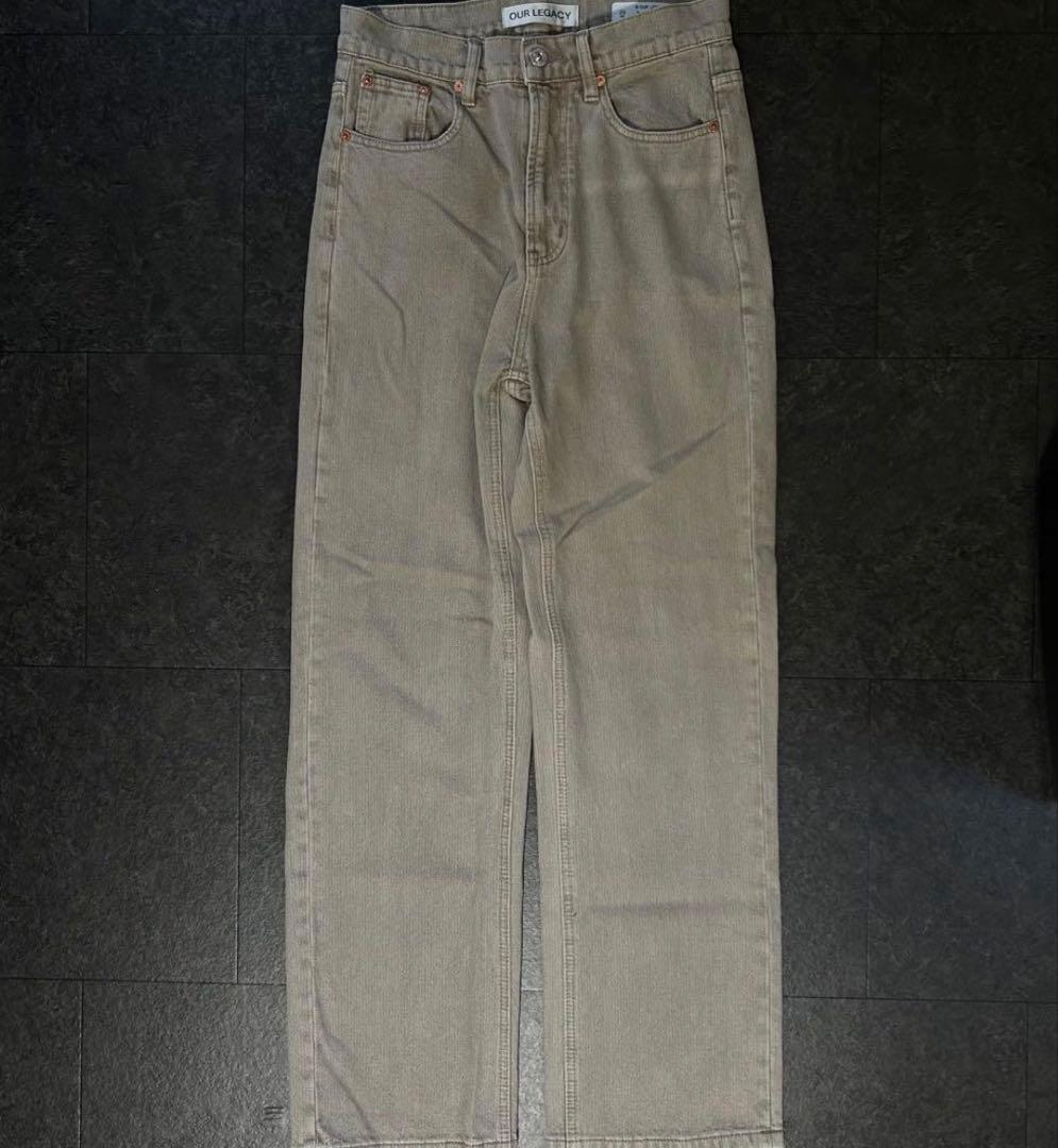 パンツ Our Legacy Pink Cast Chain Twill